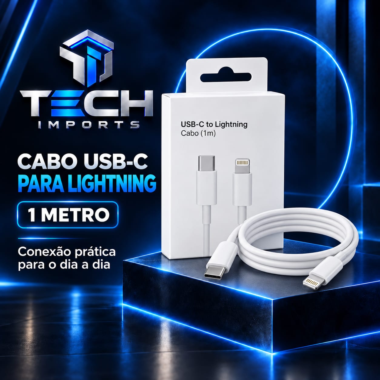 Cabo USB-C Lightning