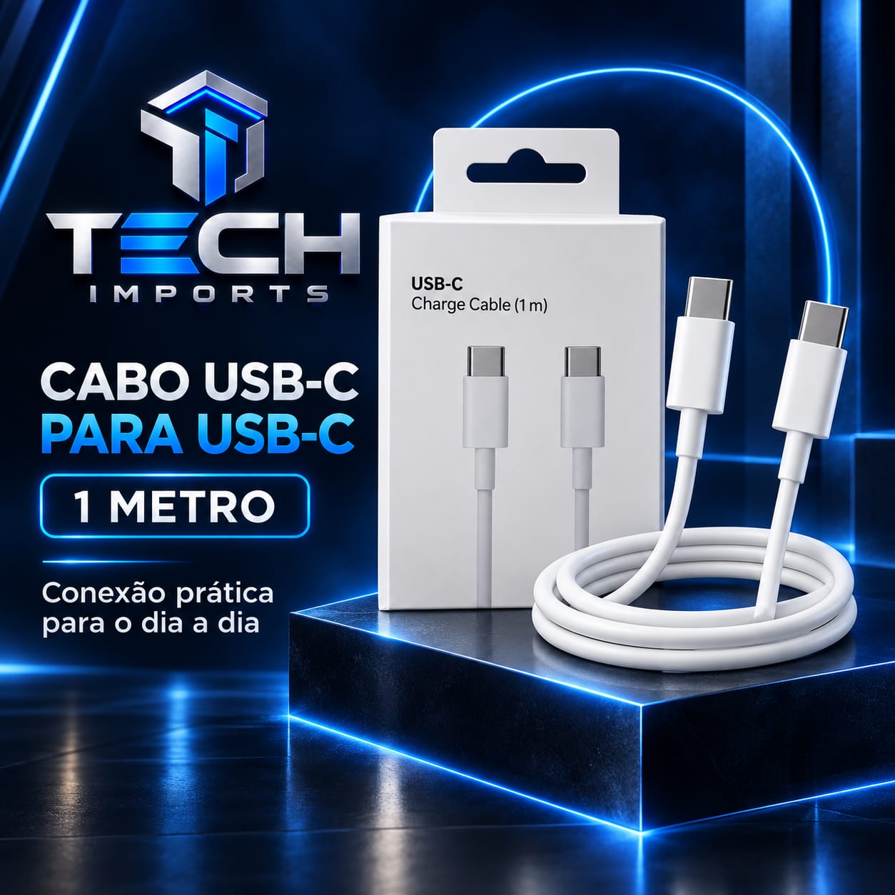 Cabo USB-C para USB-C